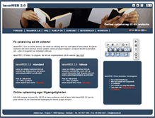 Tablet Screenshot of leseweb.dk